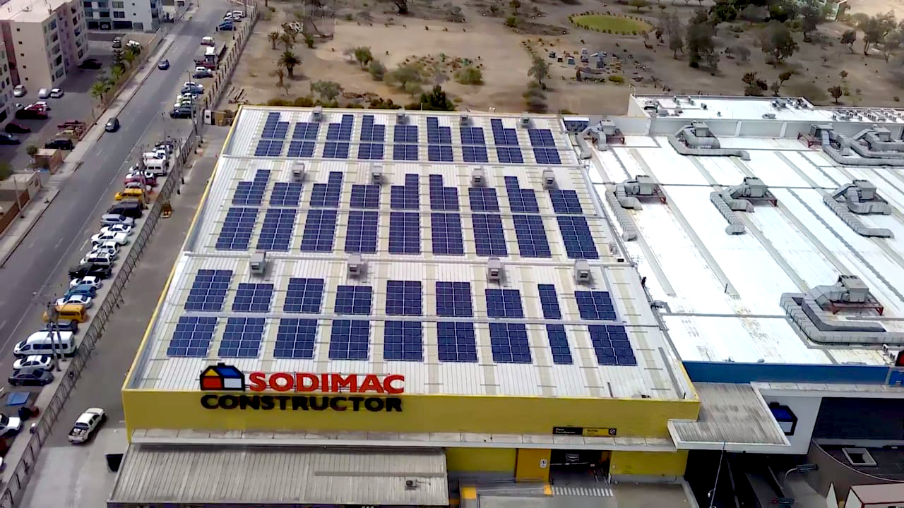 SOLARITY | SODIMAC ANTOFAGASTA - Proyecto Solar Tritec Intervento