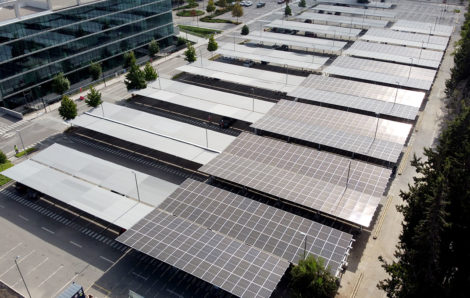 TRITEC-Intervento construye uno de los estacionamientos solares más grande de Chile